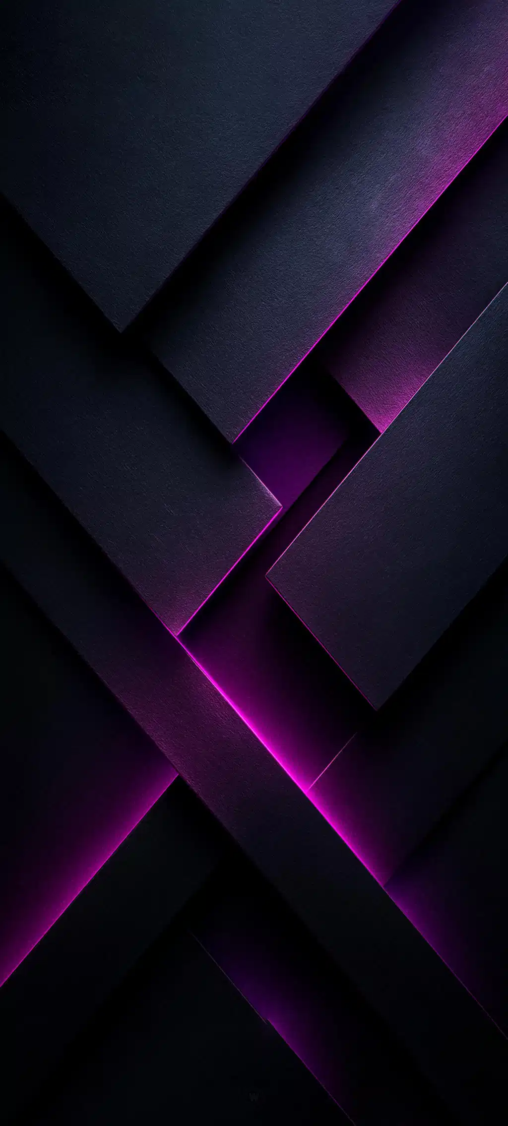 Dark Abstract Polygon Purple Light Wallpaper