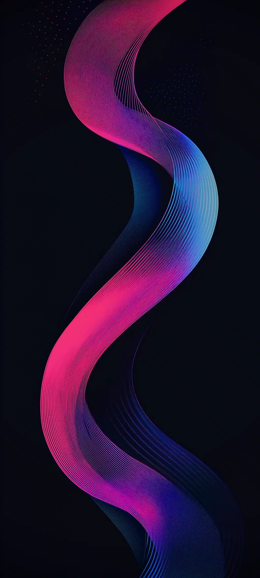 Pink Purple Flowing Liquid Wave Wallpaper