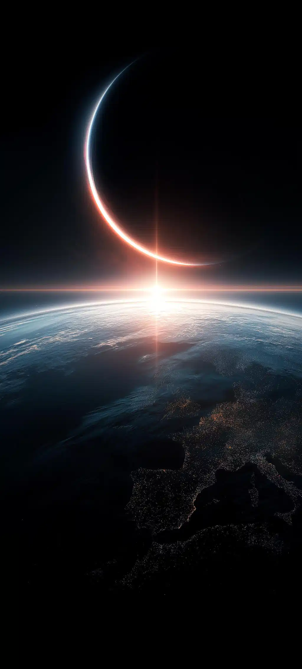 Earth Horizon Sunrise Space