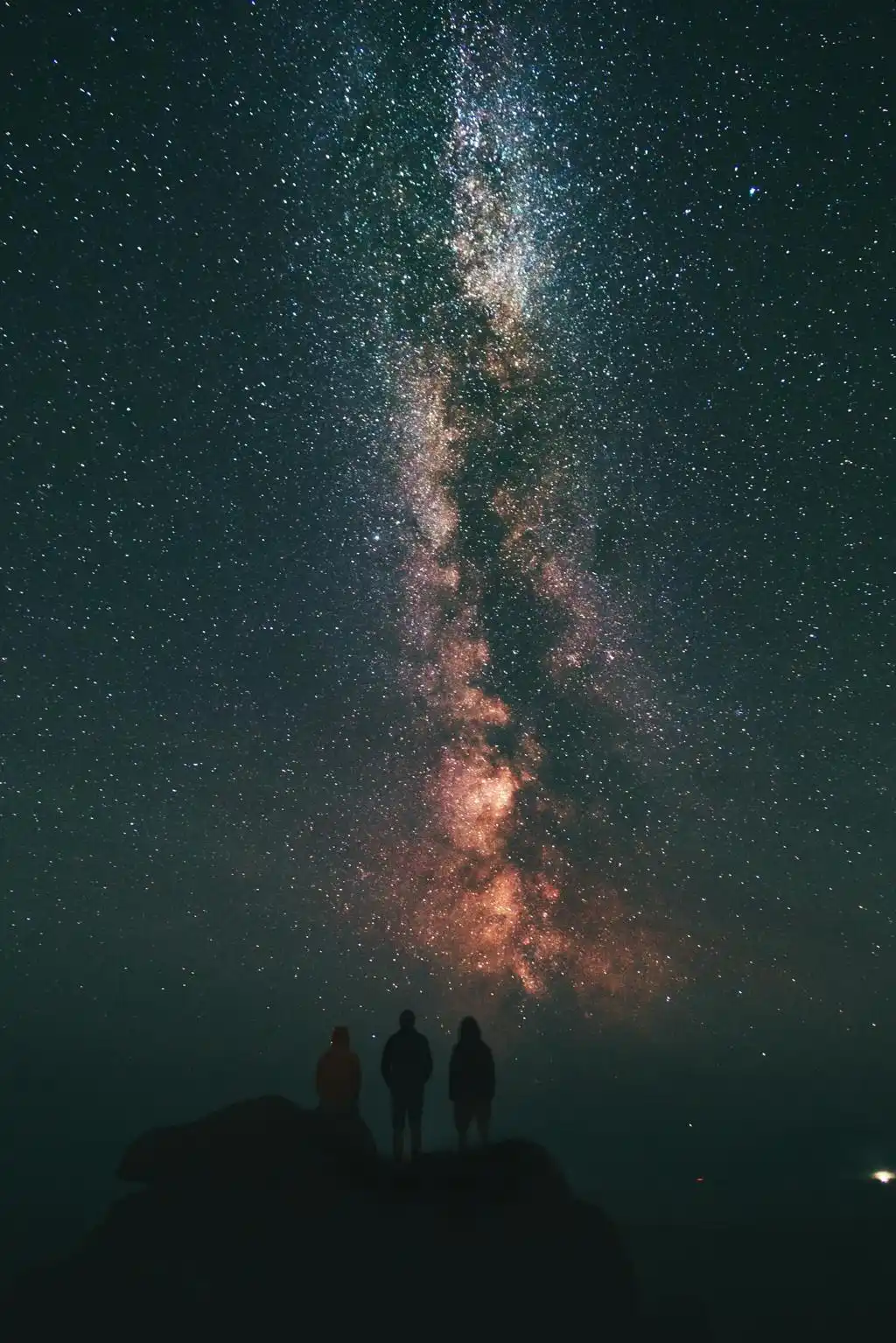 Milky Way Starry Night Mountains