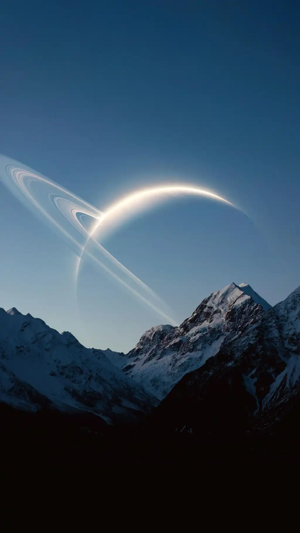 Mountain Peaks Shooting Star