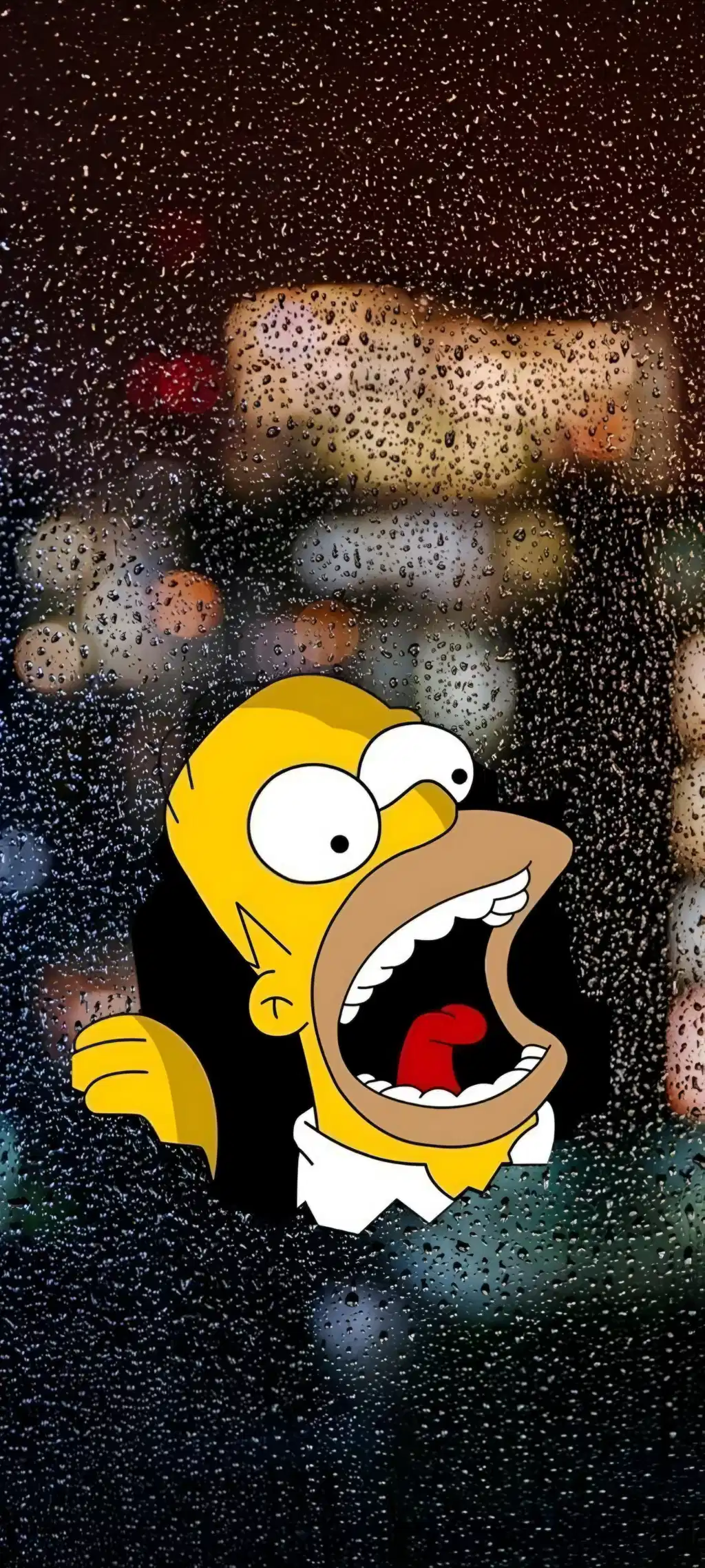 Homer Simpson Screaming Shocked