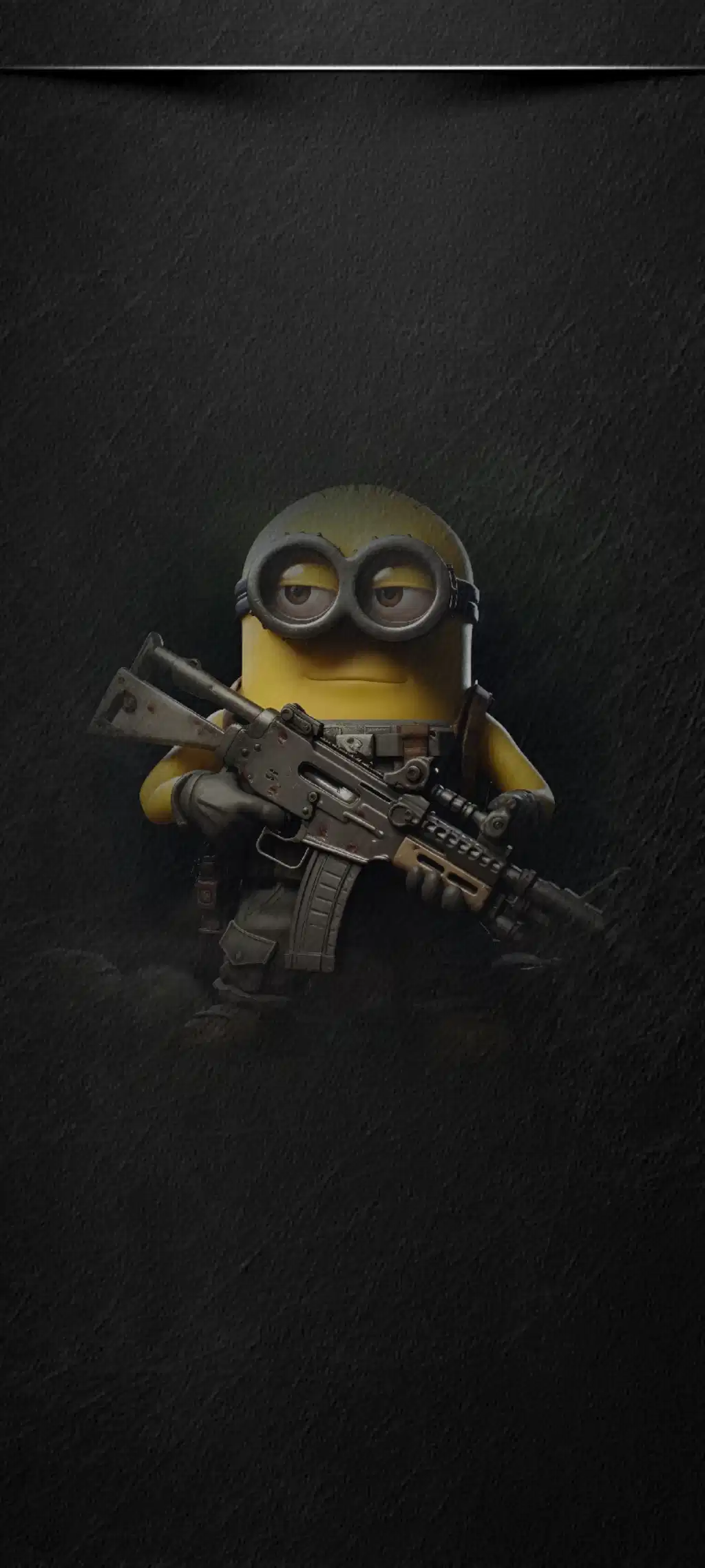 Minion Despicable Me Black Background