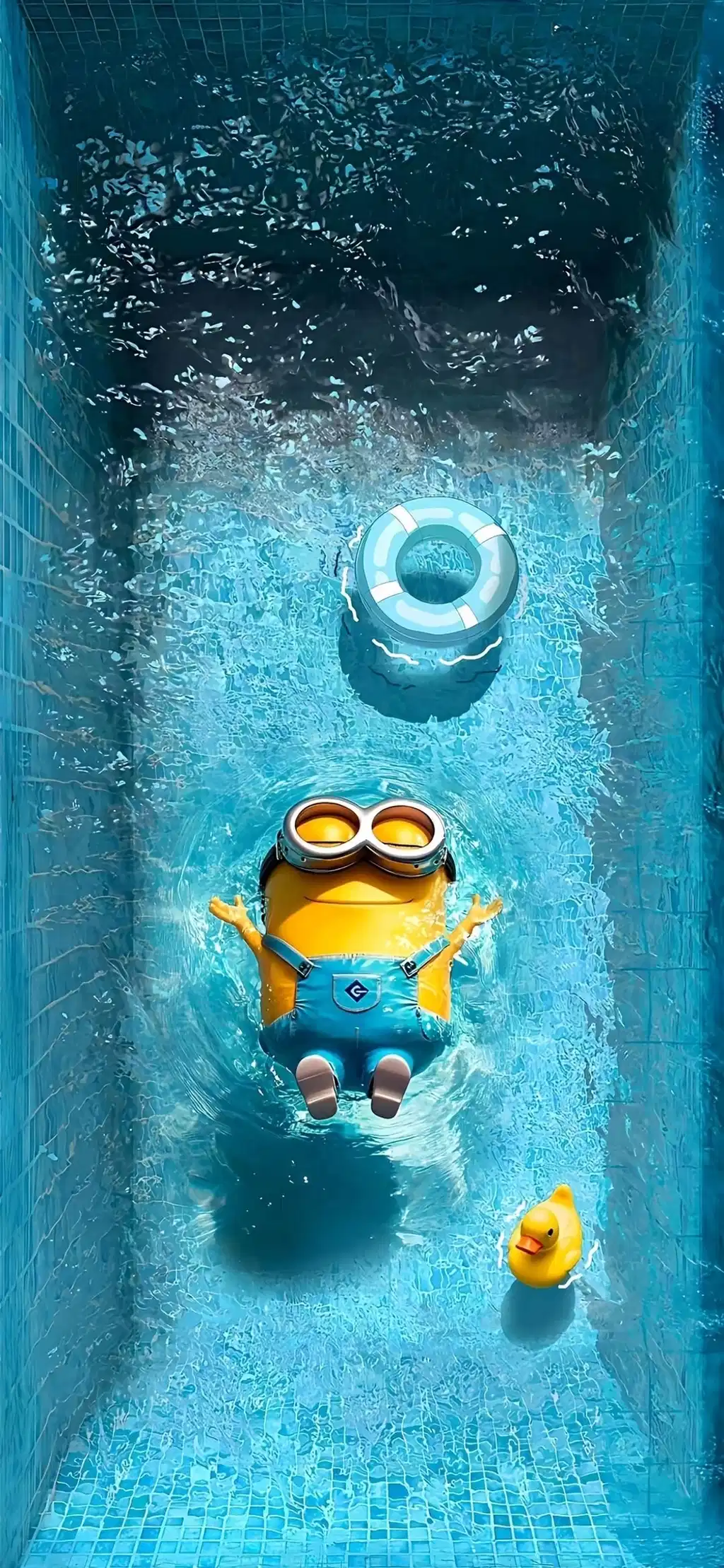 Minion Pool Float Swimming
