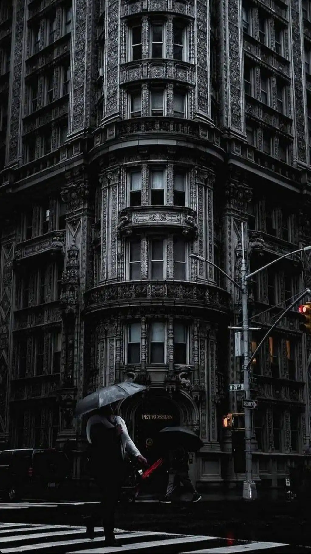 Classic European Architecture Monochrome