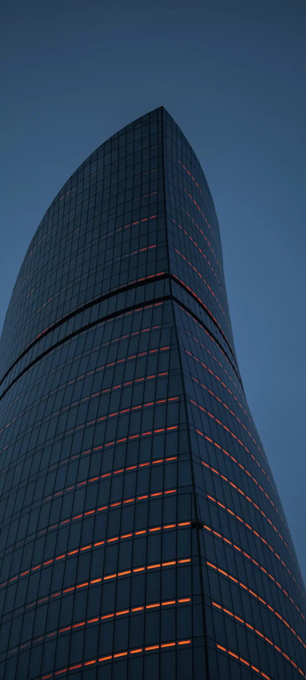 Modern Glass Tower Minimalist
