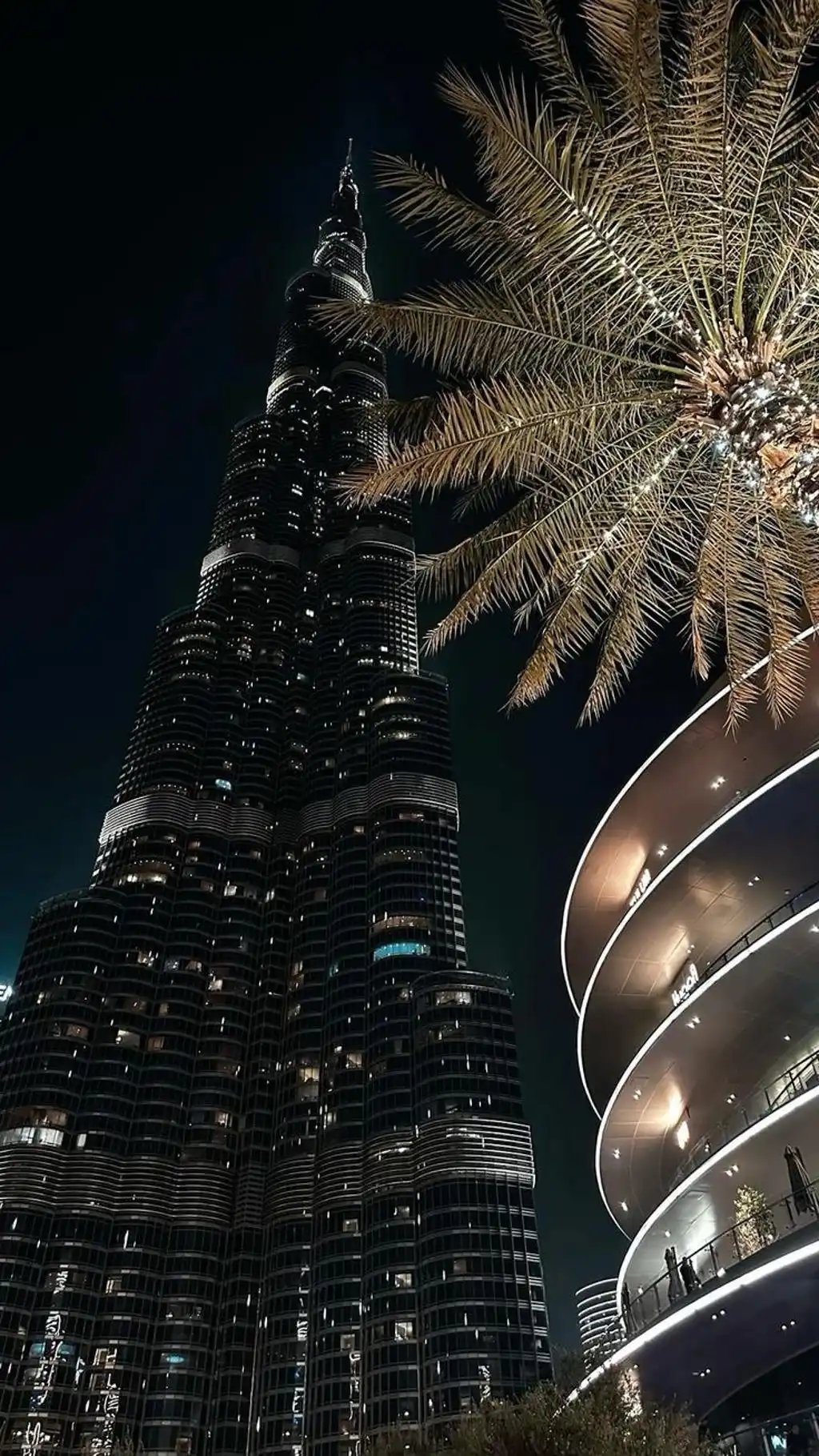 Tallest Skyscraper Fireworks Night