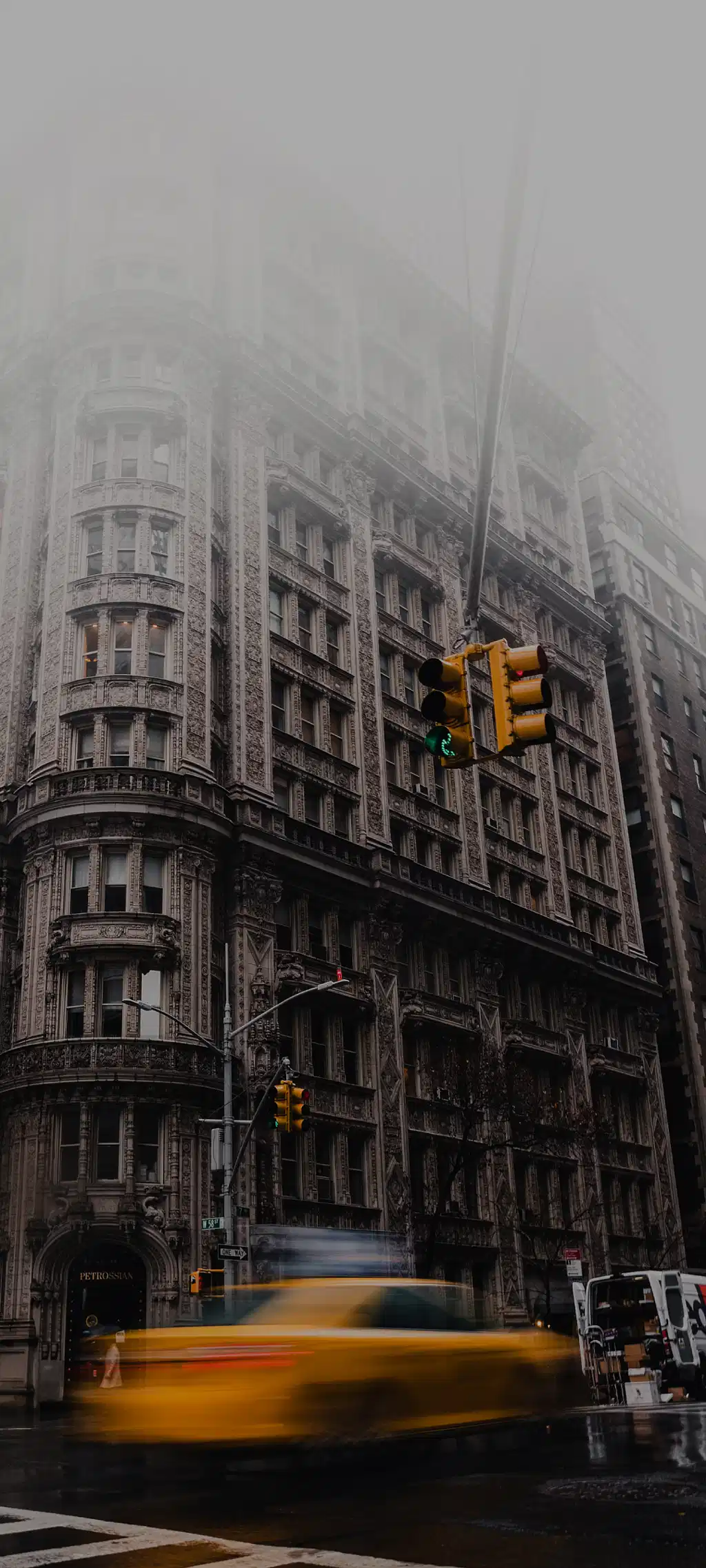 Yellow Taxi Cab New York Street