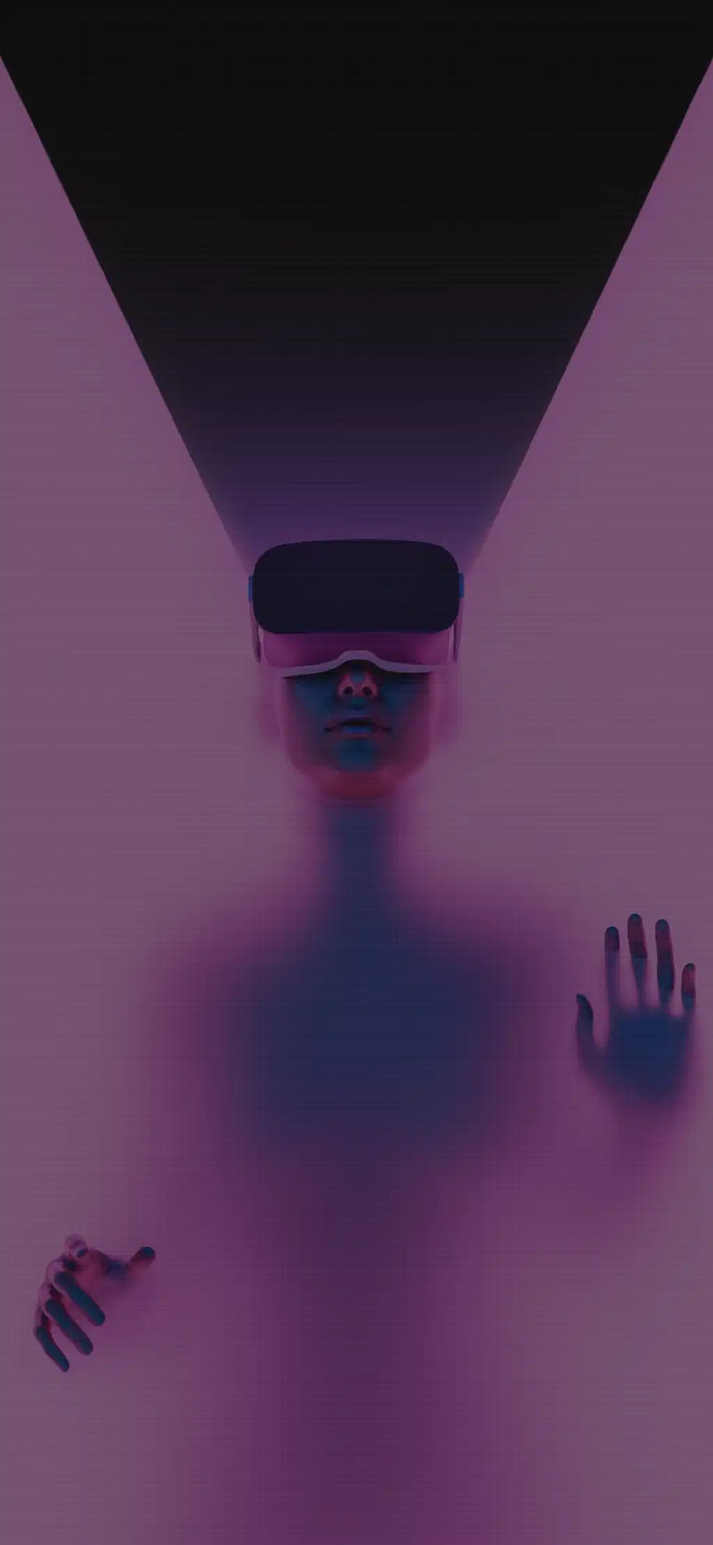 Surreal Purple Portal Surreal Landscape