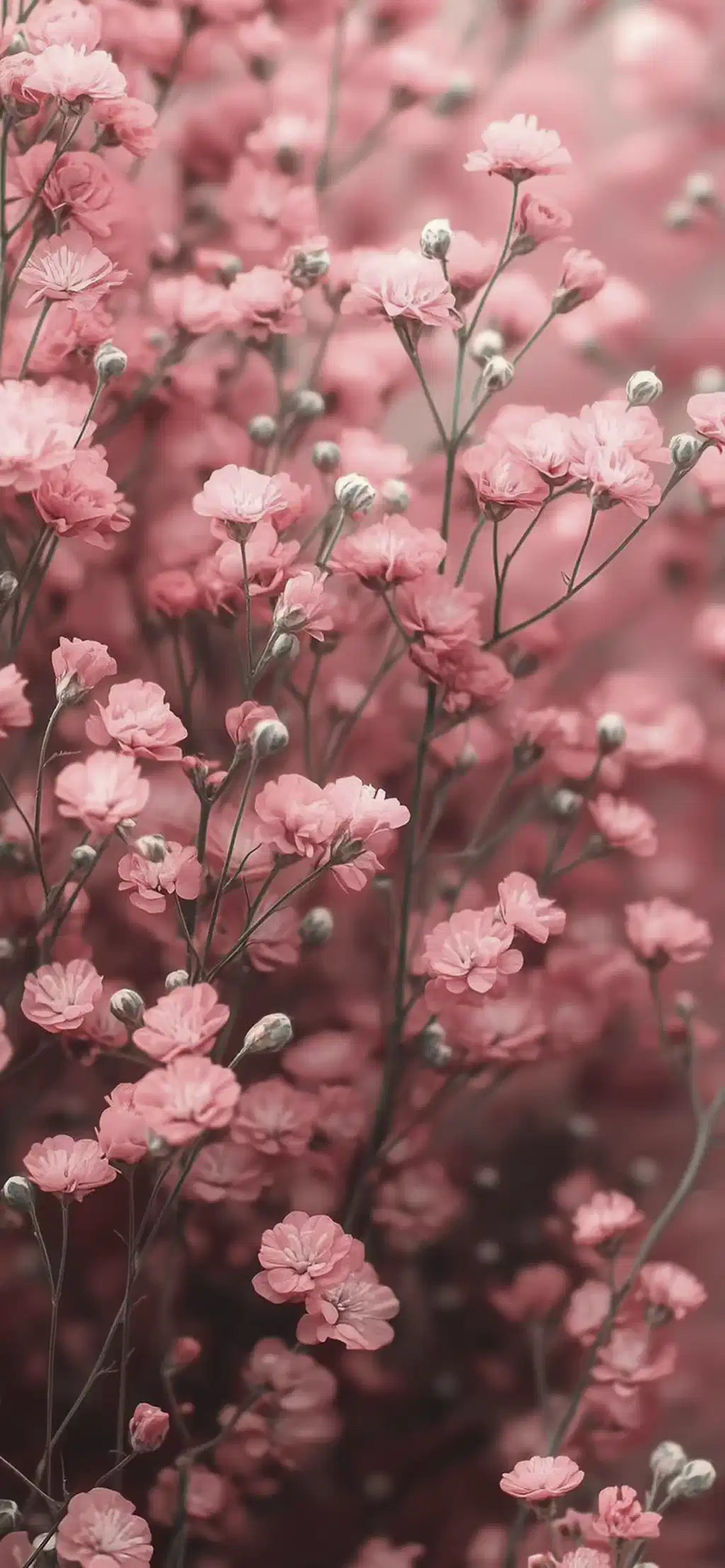 Light Pink Blossoms Cluster