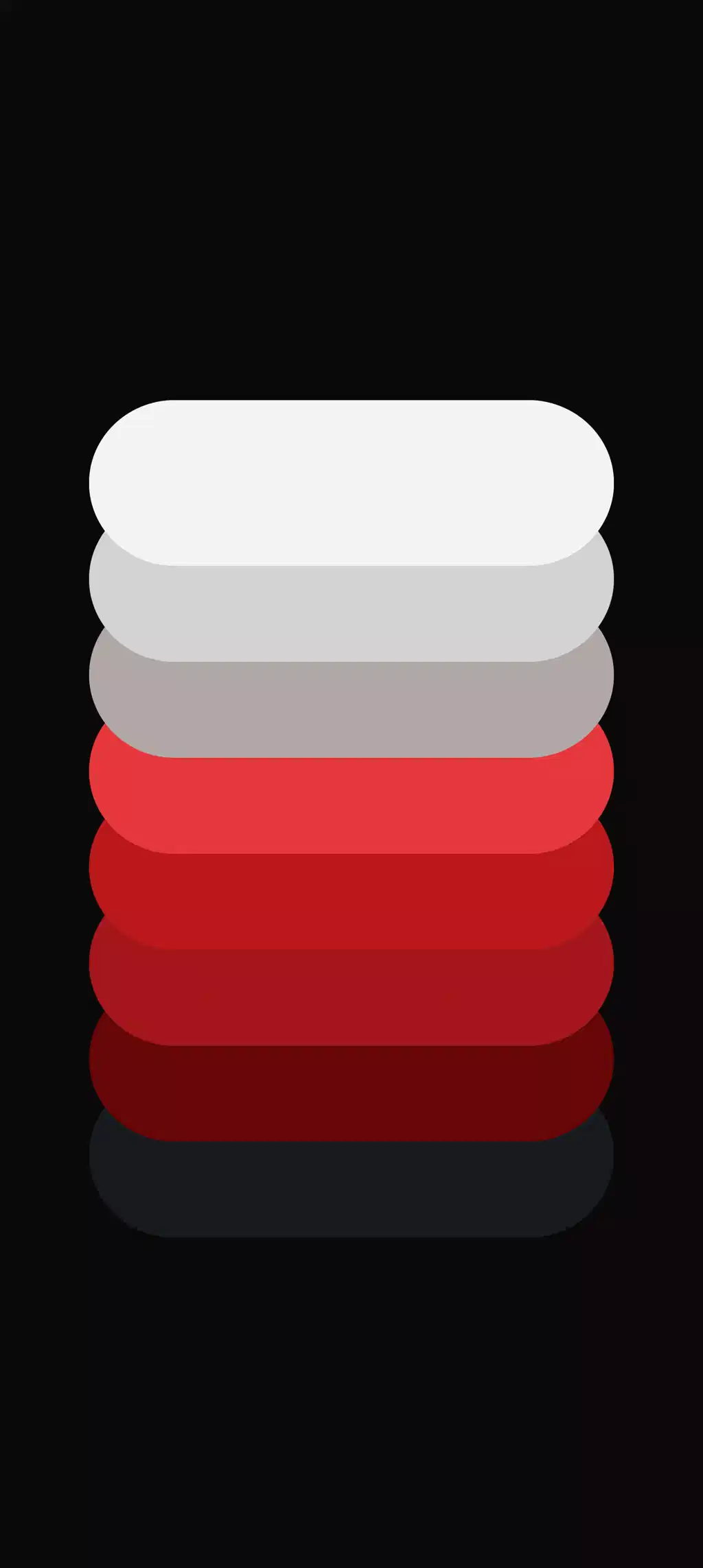 Red White Minimal Bars Wallpaper