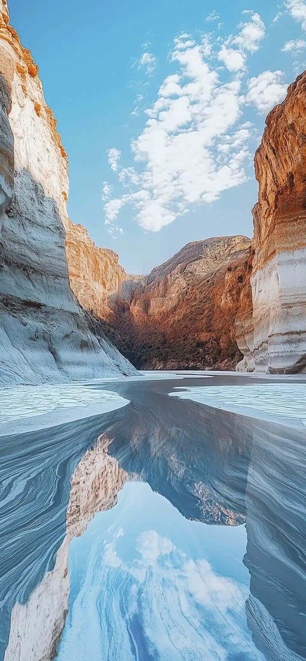 Wooden Dock Lake Mountain Reflection
