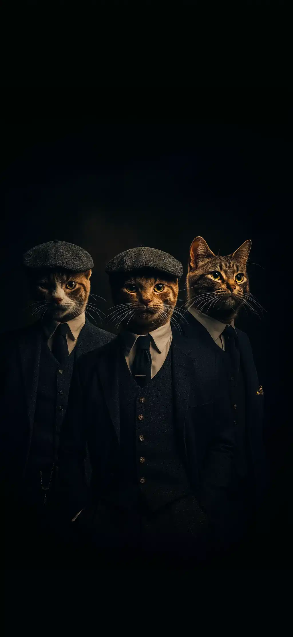 Peaky Blinders Gangsters In Suits Group