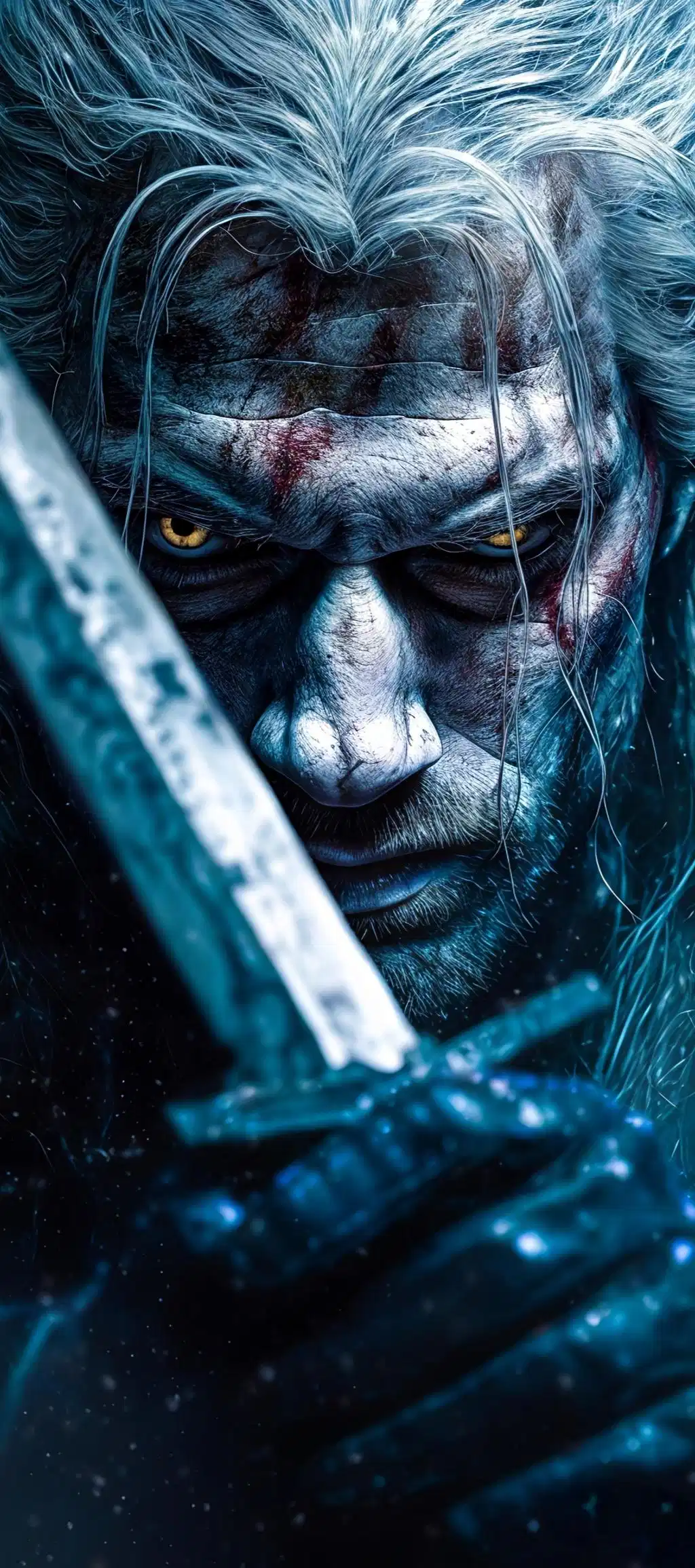 Geralt Of Rivia Witcher Sword Wallpaper
