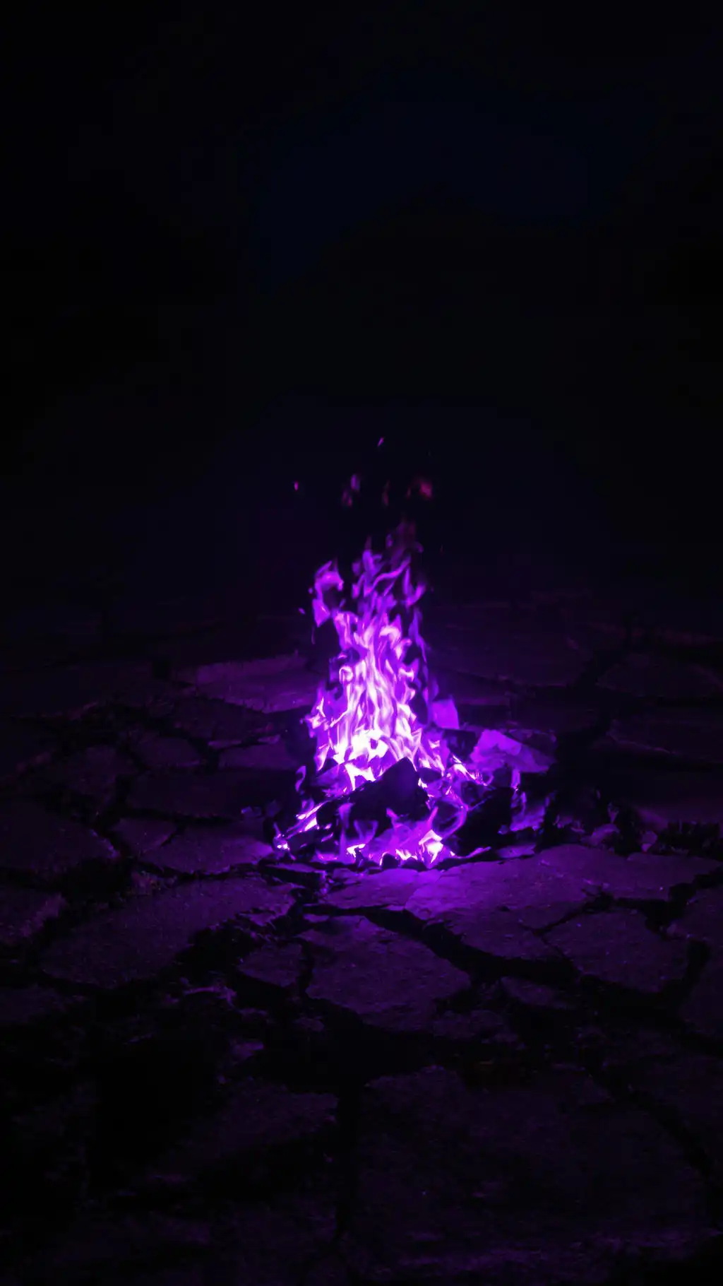 Magic Purple Flame Darkness