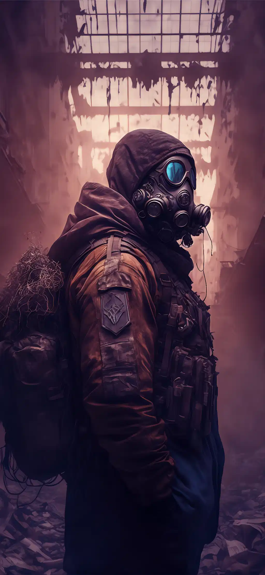 Sci Fi Soldier Post Apocalyptic Wasteland